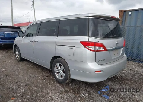 2014 Nissan Quest Sv from USA, damaged, VIN JN8AE2KP6E9102132